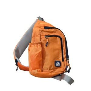 Apex Orange Sling Bag Lightweight Crossbody Backpack Hiking Camping Outdoors